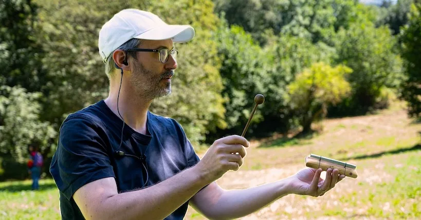 Grégoire Lorieux en situation de jeu en extérieur